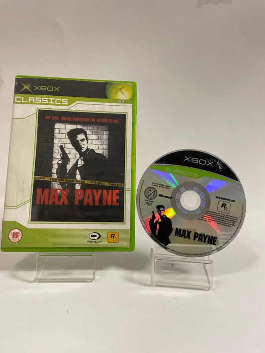Max Payne Classics (No Book) Am. Cover Xbox Original