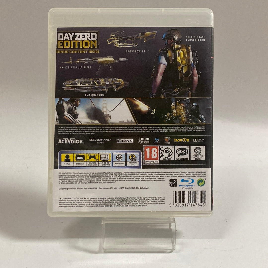 Call Of Duty Advanced Warfare Day Zero Playstation 3 (Copy-Cover)