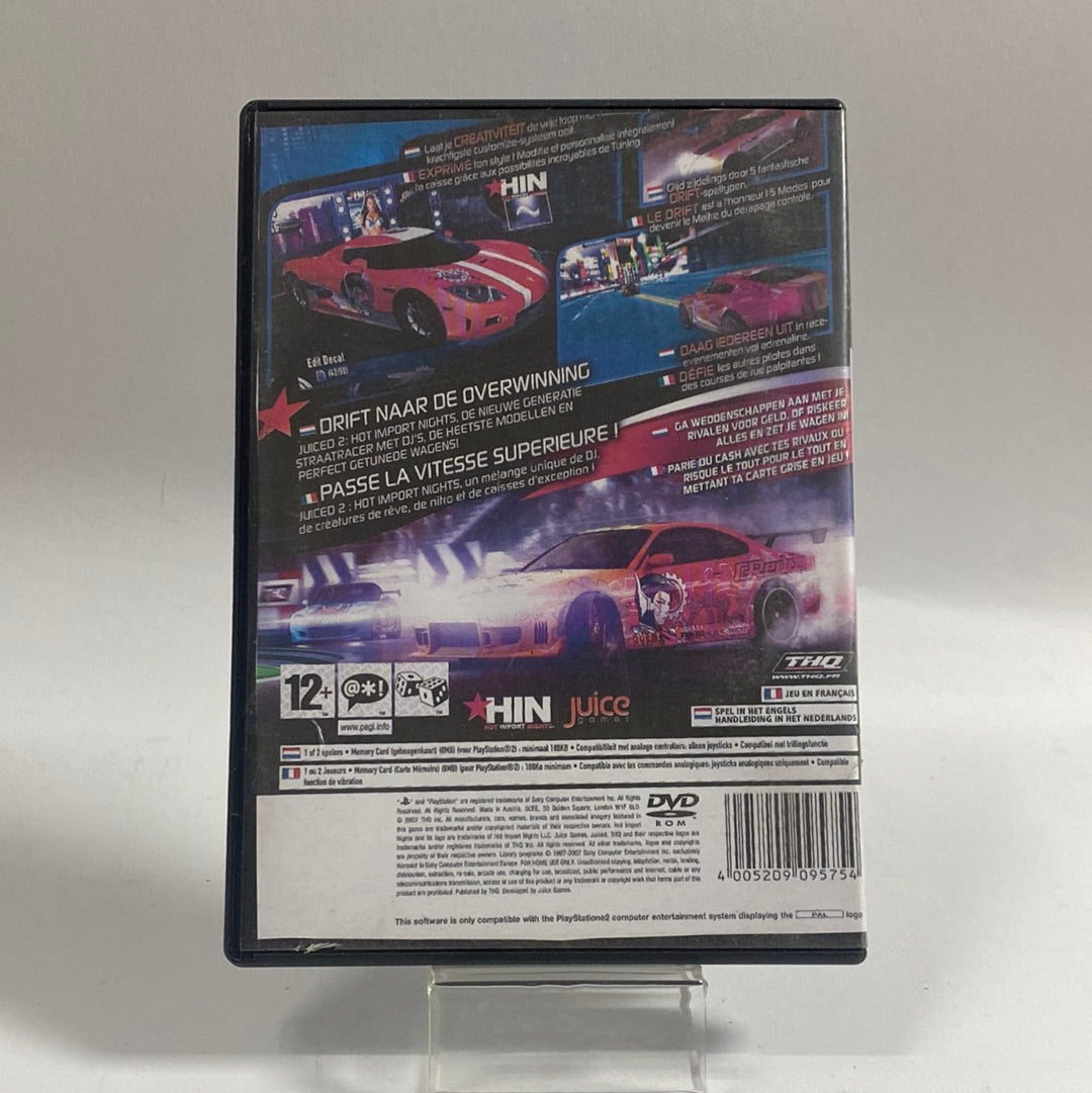 Juiced 2 Hot Import Nights Playstation 2 (Copy Cover)