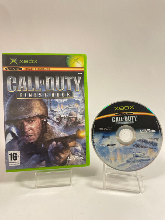 Call Of Duty Finest Hour (No Book) Xbox Original
