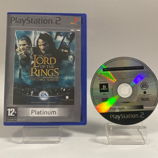The Lord Of The Rings: The Two Towers Platinum Edition Playstation 2 (Copy Cover)
