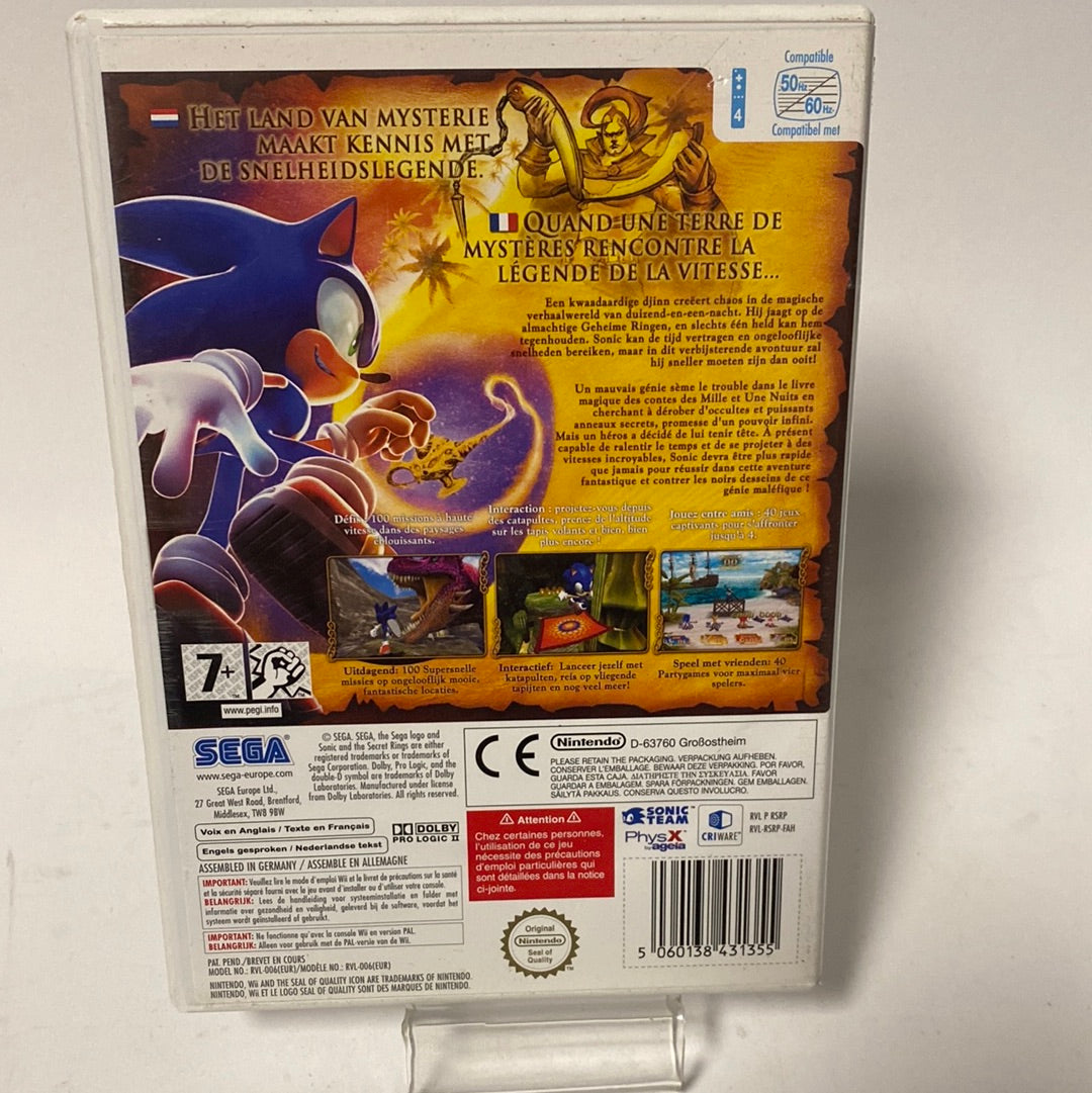 Sonic and the Secret Rings Nintendo Wii