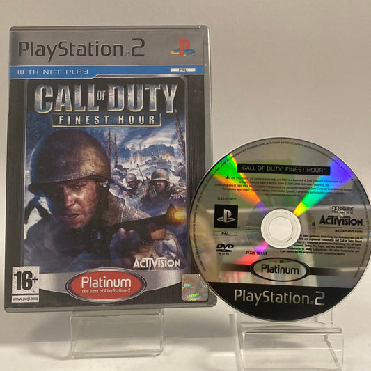 Call Of Duty Finest Hour Platinum Edition Playstation 2 (Copy Cover)