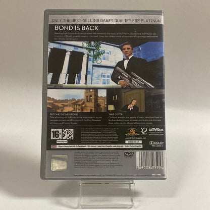 James Bond 007 Quantum Of Solance Playstation 2 (Copy Cover)