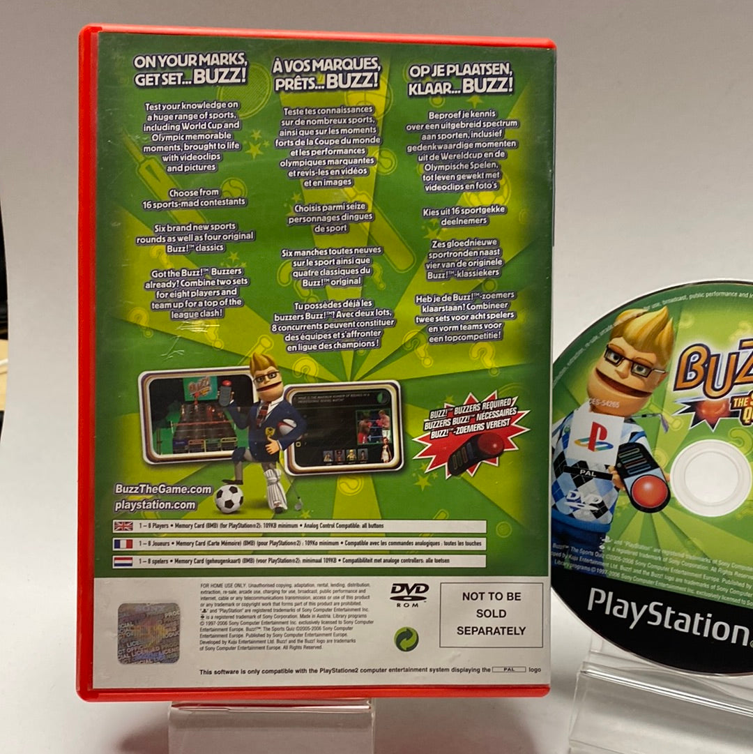 Buzz The Sports Quiz ( No Book) Playstation 2