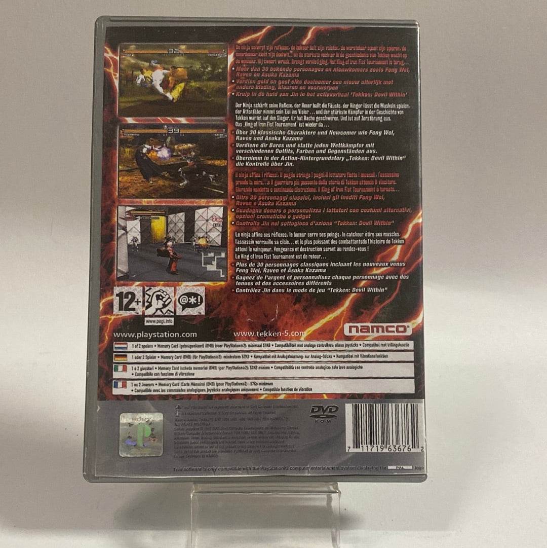 Tekken 5 Platinum Edition Playstation 2 (Copy Cover) - Feniks Gameshop