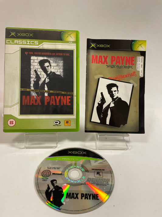 Max Payne Classics American Cover Xbox Original