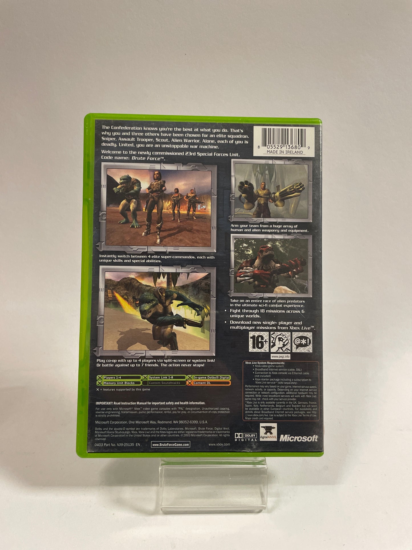 Brute Force (No Book) Xbox Original