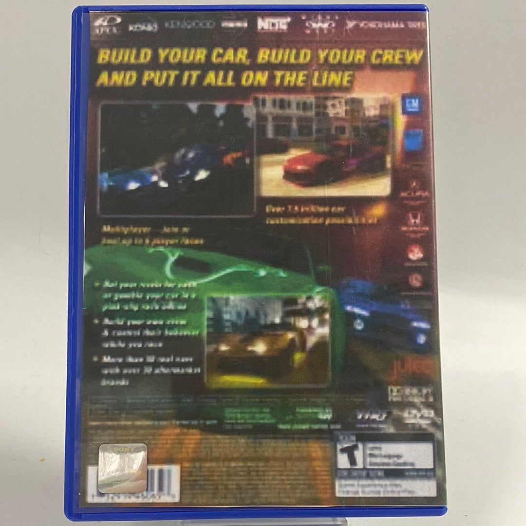 Juiced Playstation 2 (Copy Cover)