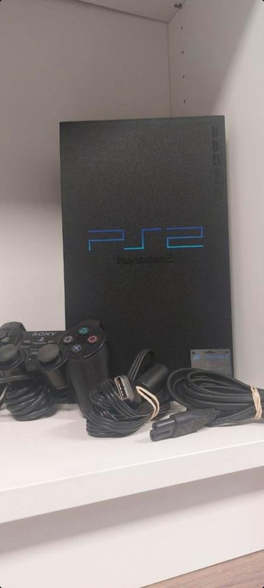 Playstation 2 Phat Console Zwart compleet in orginele doos