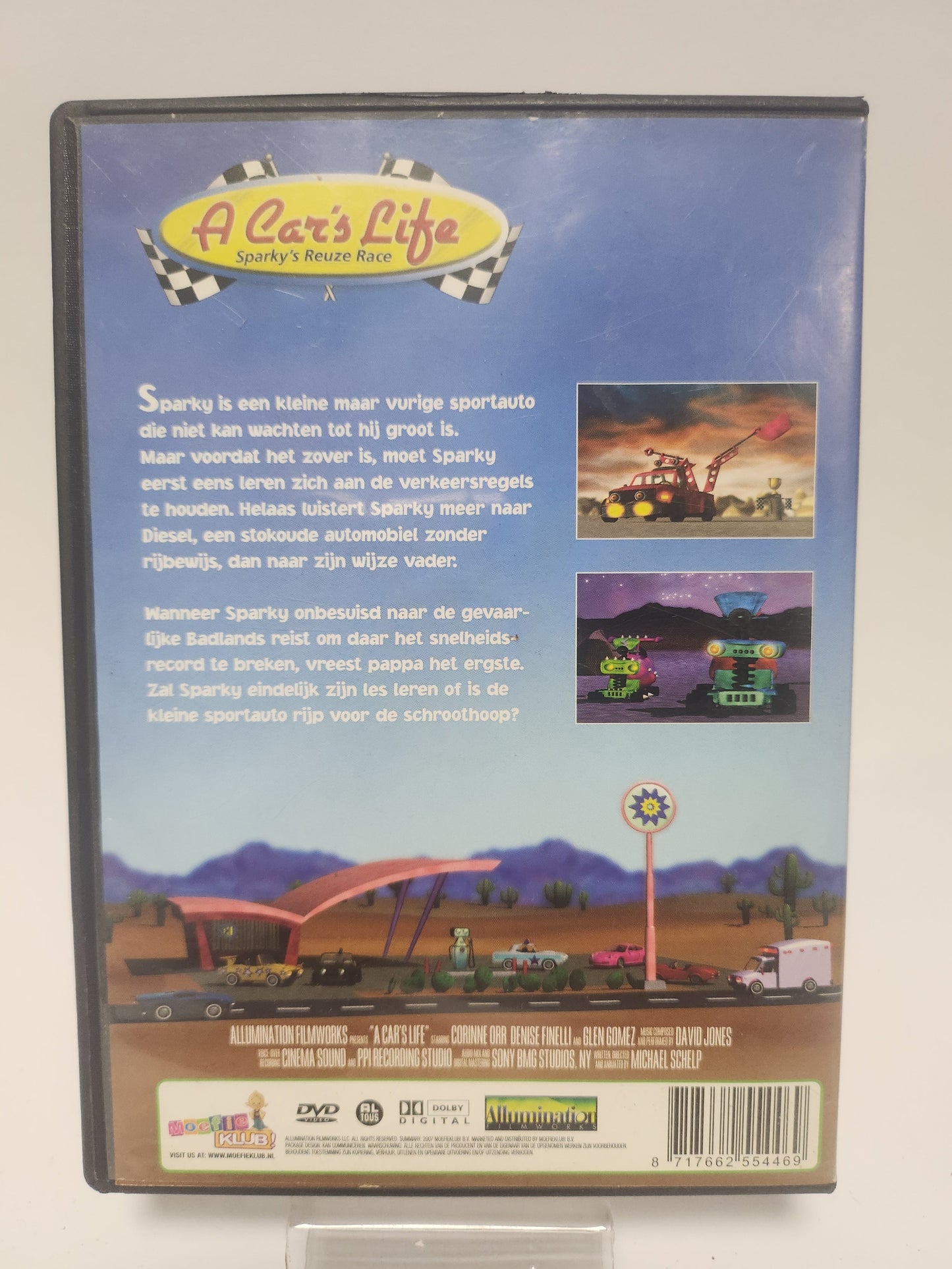 A Car’s Life: Sparky’s Reuze Race DVD Kids - Dvd kids