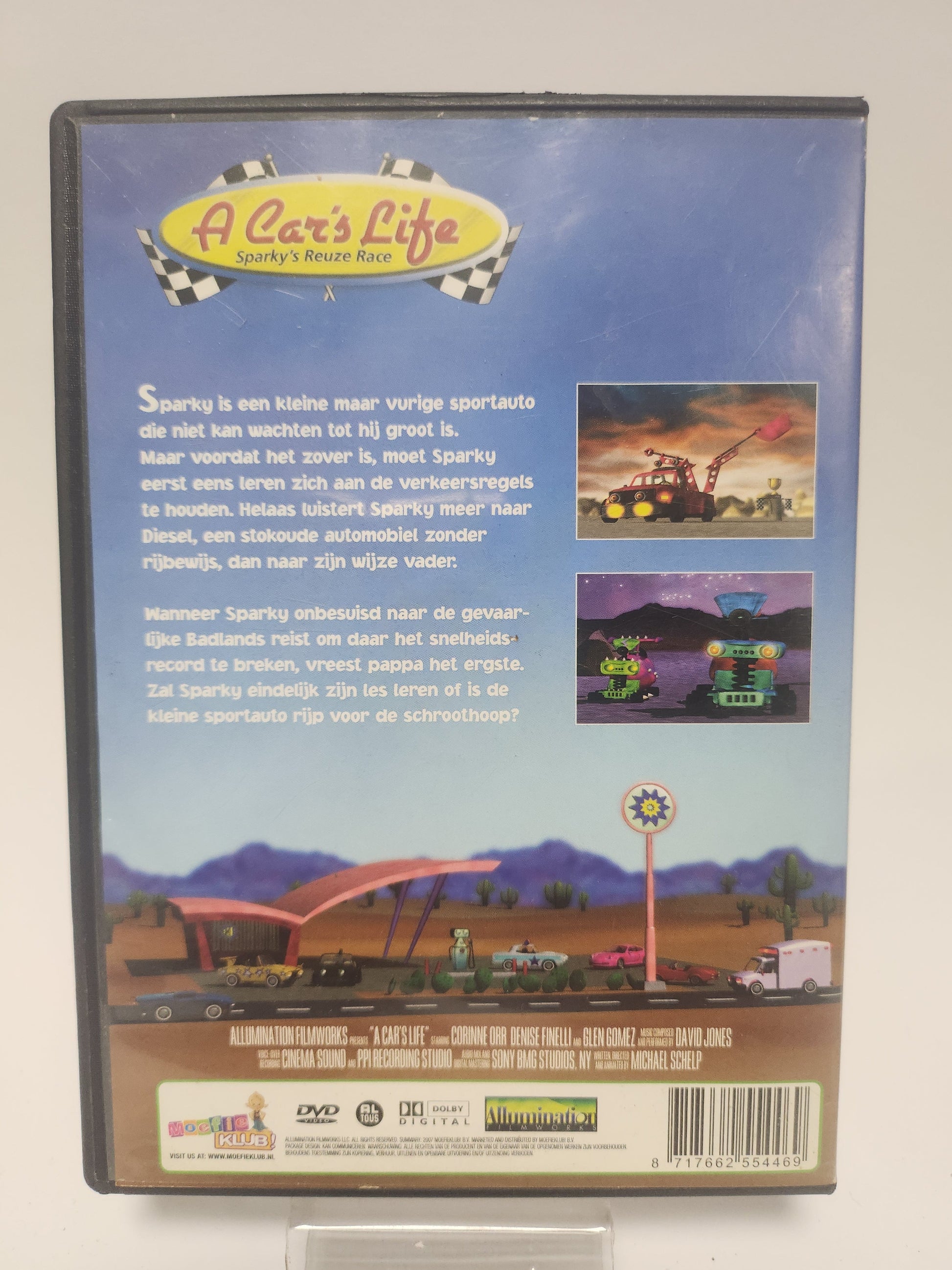 A Car’s Life: Sparky’s Reuze Race DVD Kids - Dvd kids
