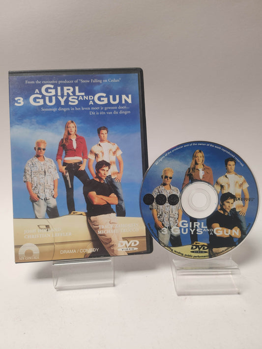 A Girl 3 Guys and a Gun DVD - Feniks Gameshop