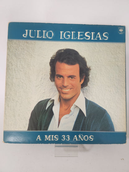 A Mis 33 Anos: Julio Iglesias LP Vinyl - Lp Vinyl