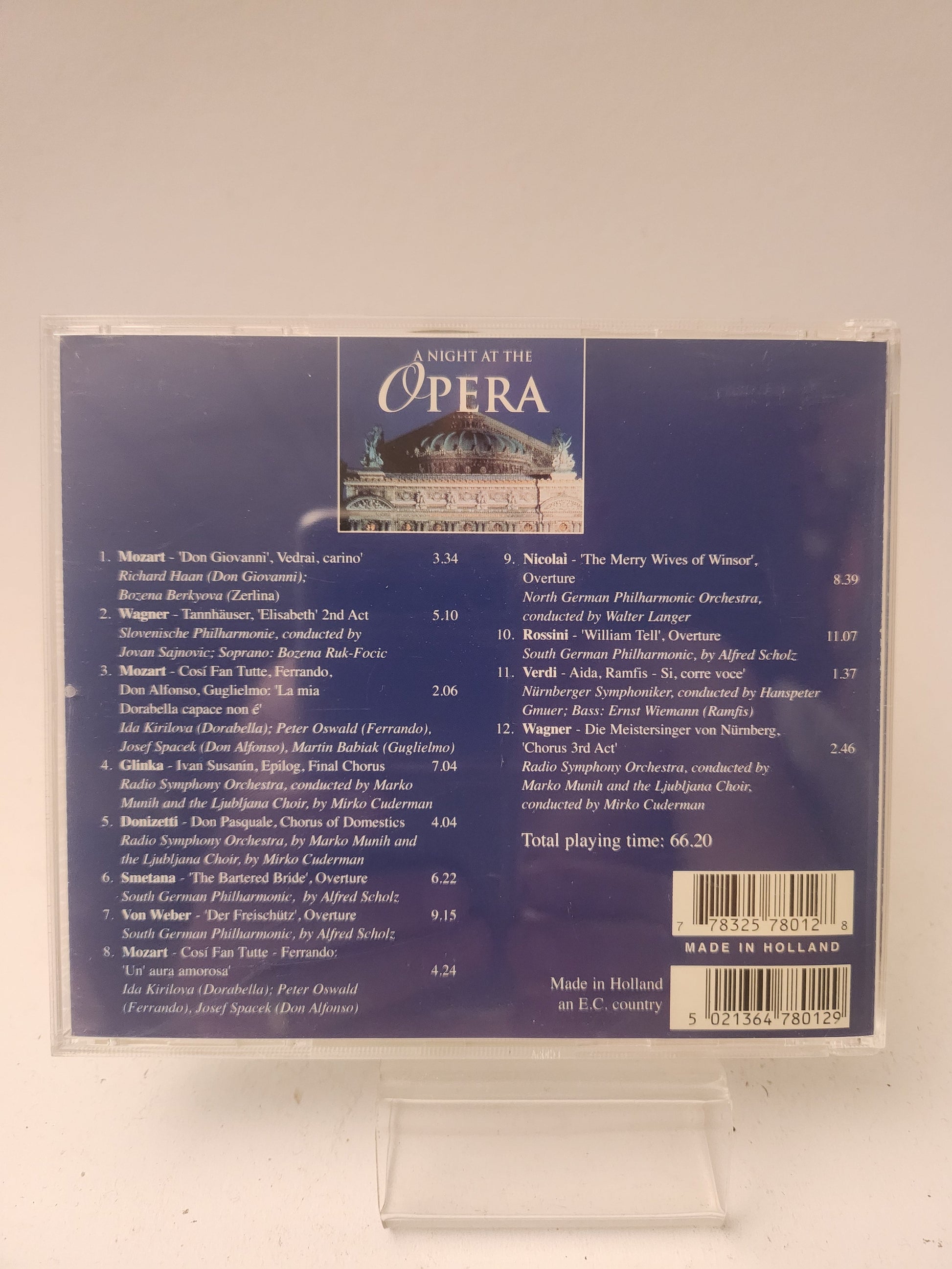 A Night at the Opera Volume 1 CD - Cd