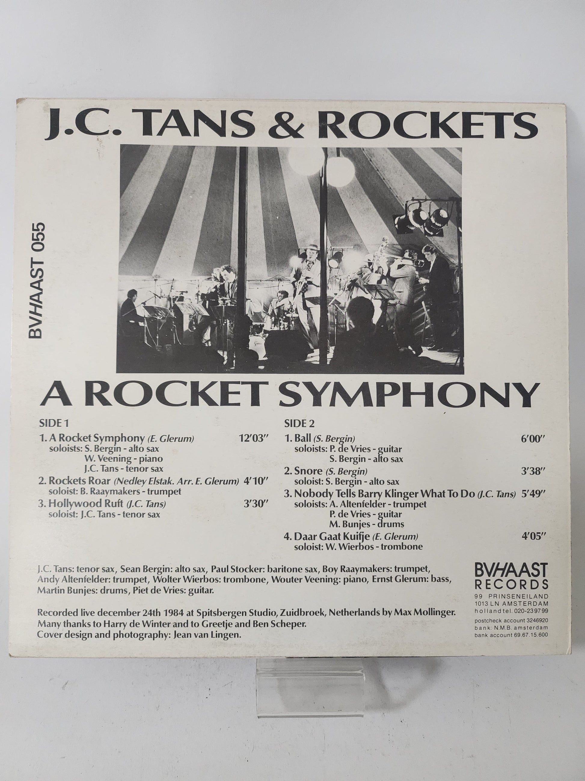 A Rocket Symphony: JC Tans & Rockets LP Vinyl - Lp Vinyl