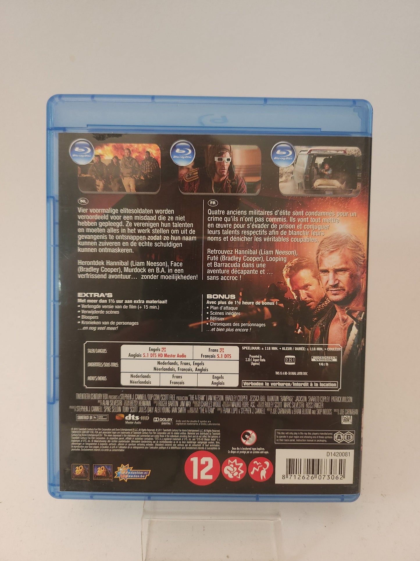 A-Team Blu-Ray Liam Neeson - Blu-Ray