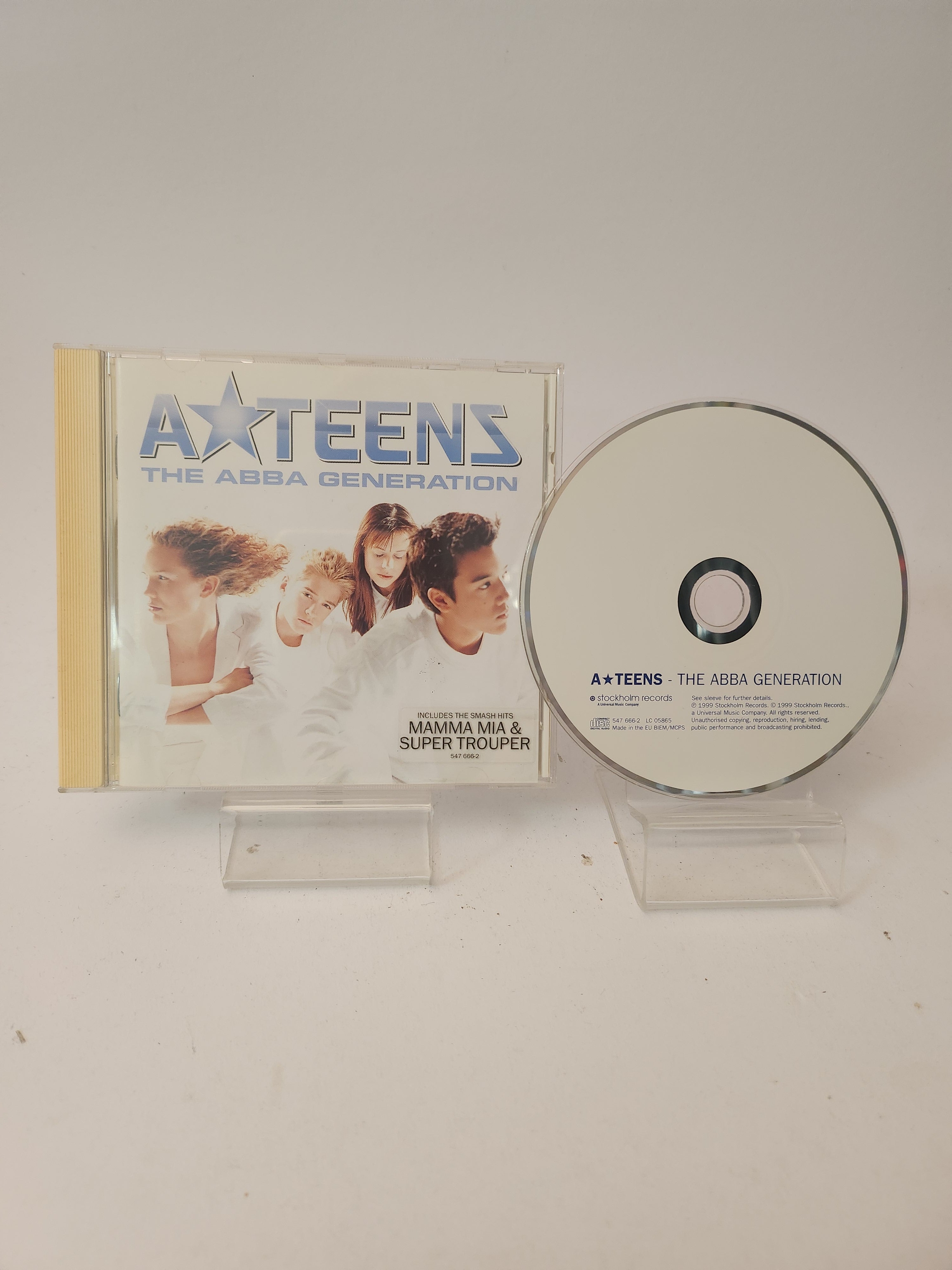 A-Teens The ABBA Generation CD 1999 | Stockholm Records | Mamma Mia ...