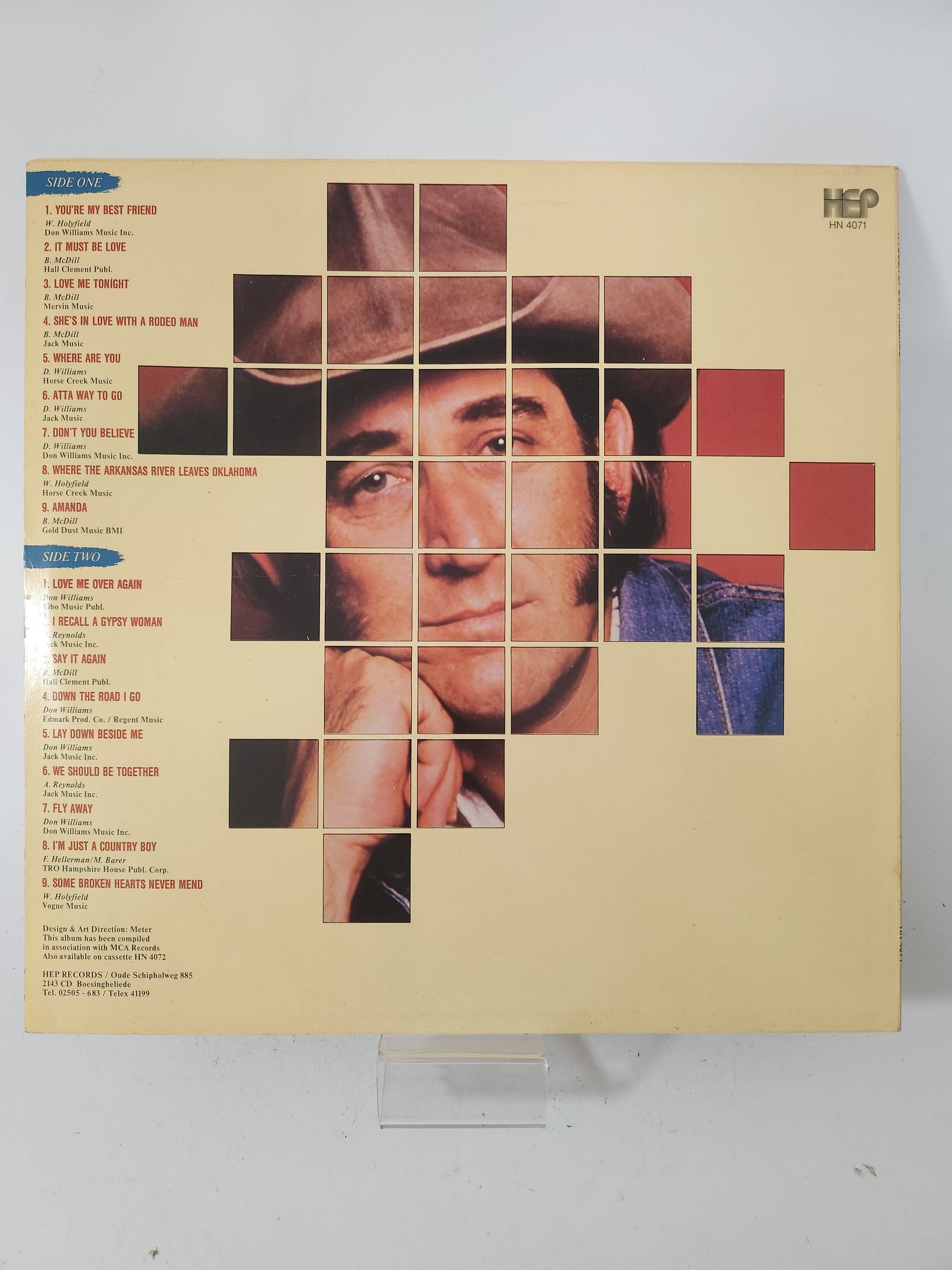 A Touch of Don Williams LP Vinyl - Lp Vinyl