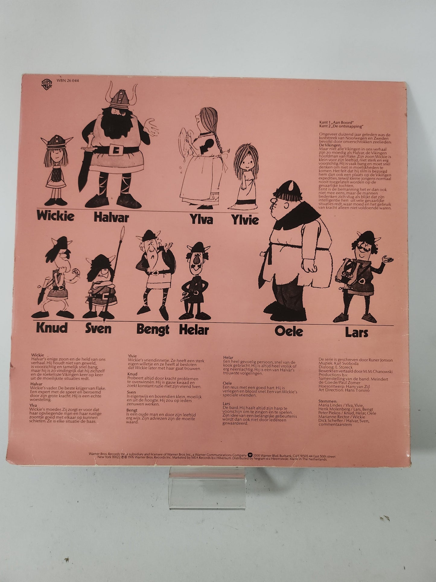 Aan Boord/ De Ontsnapping: Wickie de Viking LP Vinyl - Lp Vinyl
