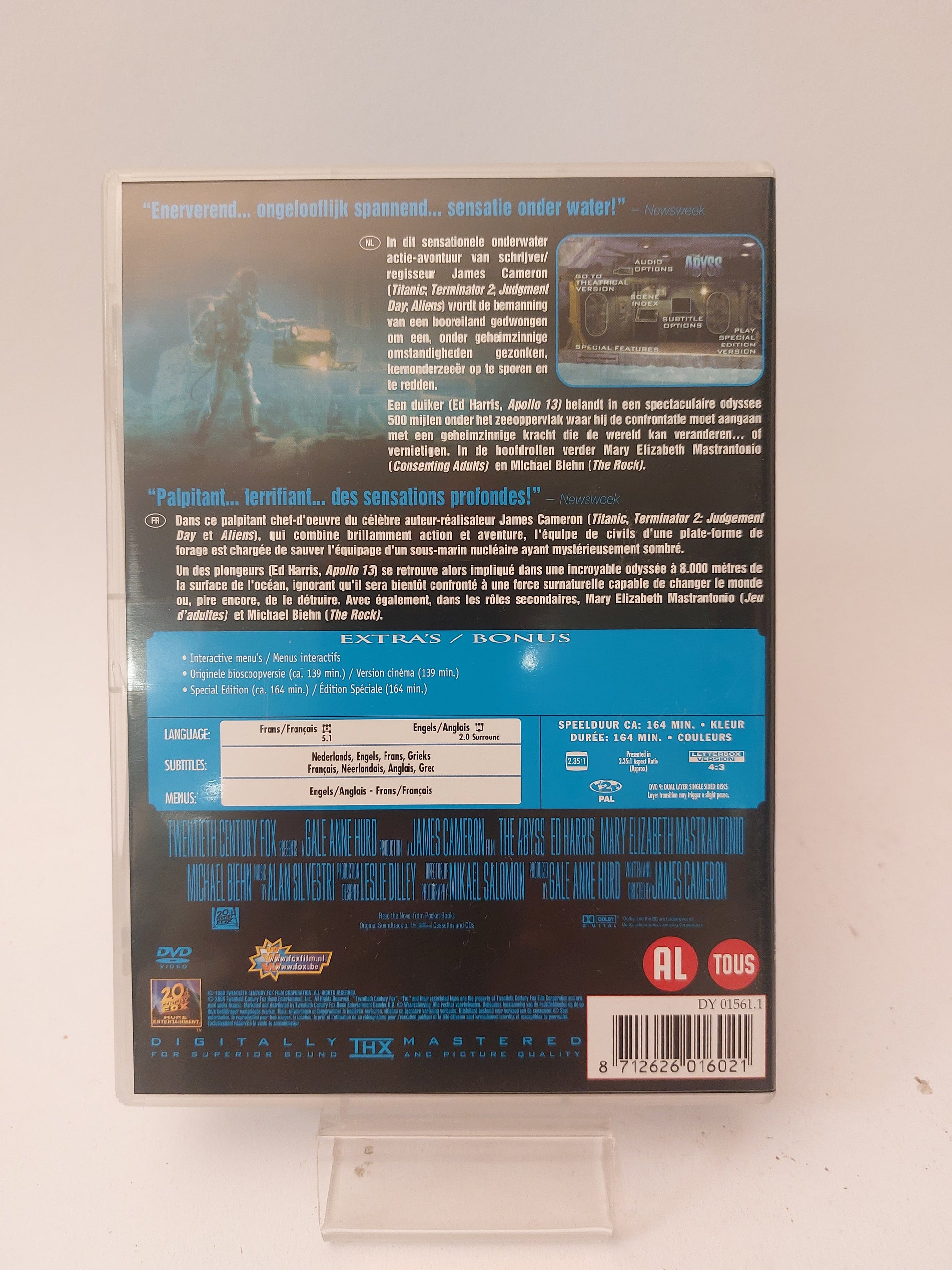 Abyss Extended Version Dvd - Dvd Volwassenen