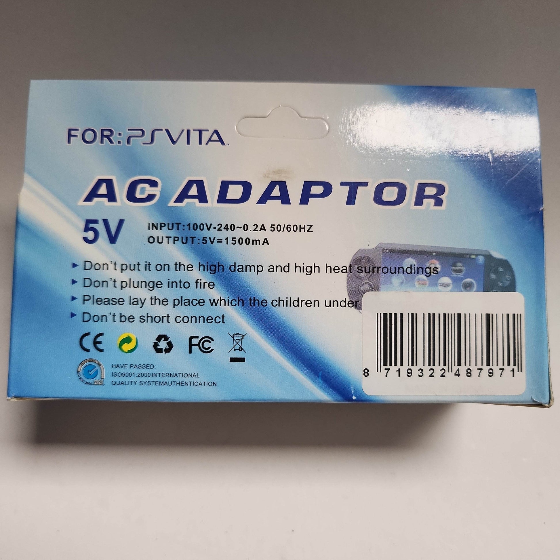 AC Adaptor 5V PS Vita - Feniks Gameshop