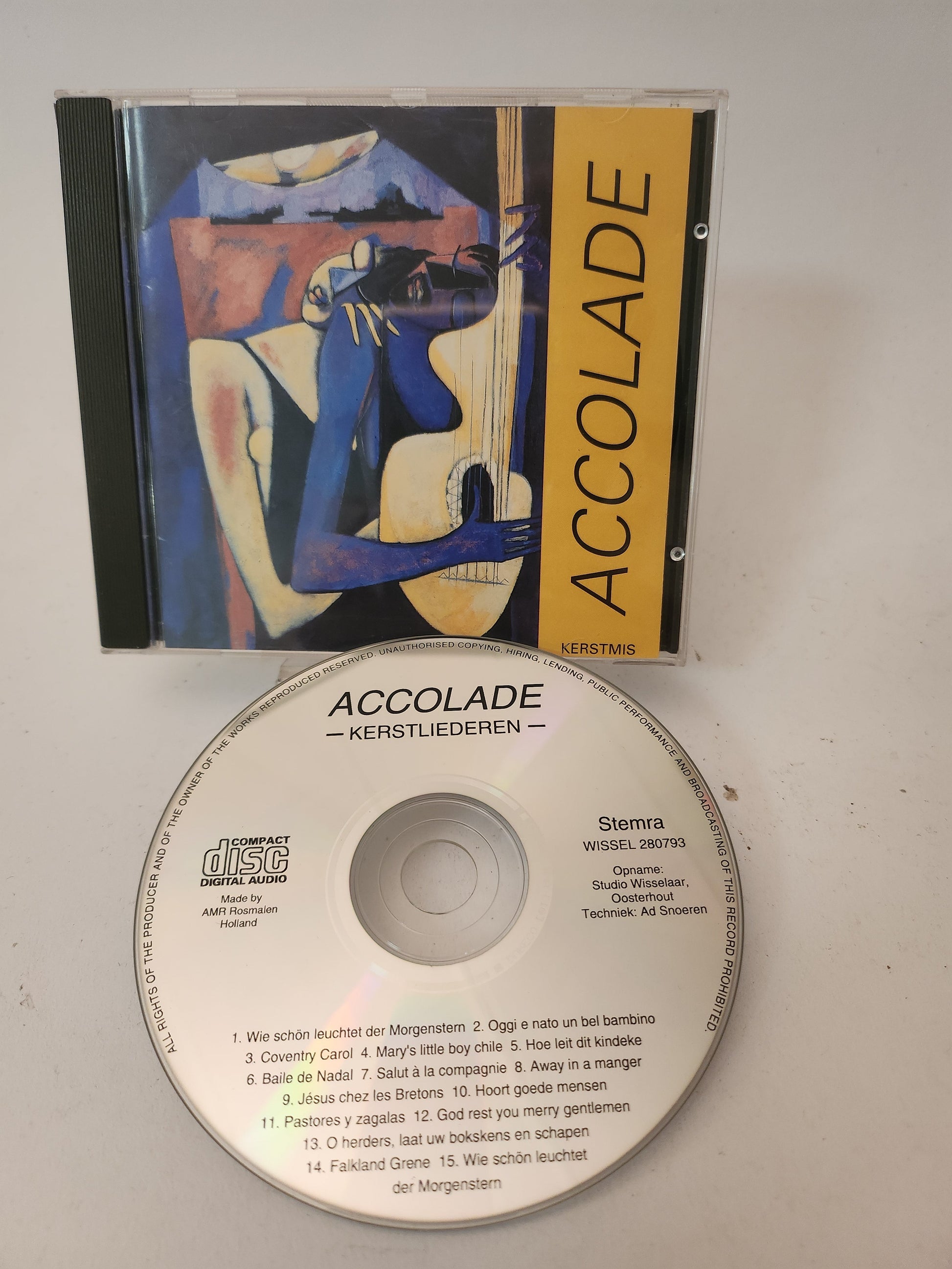 Accolade: Kerstliederen CD - Cd