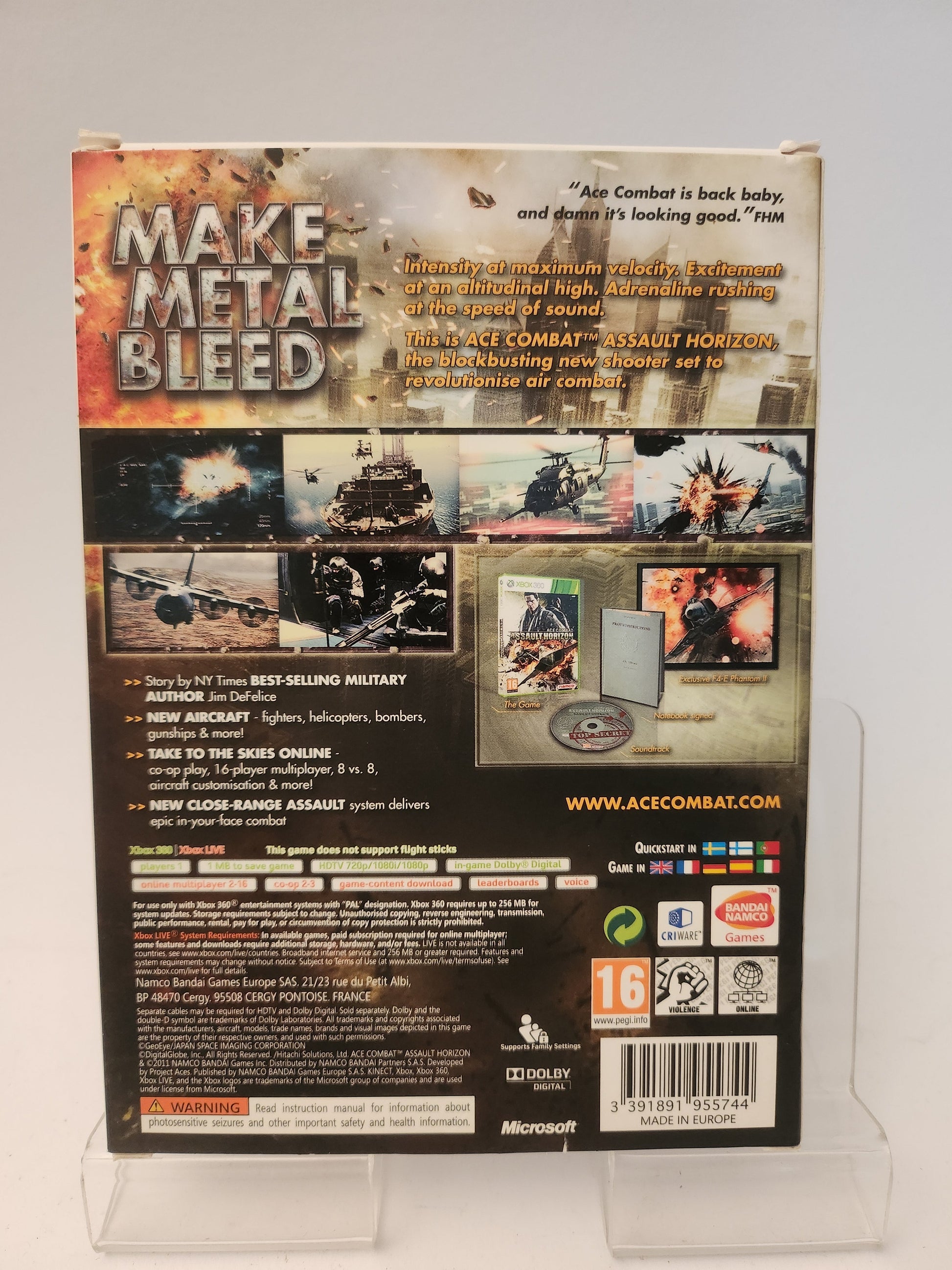 Ace Combat Assault Horizon Limited Edition Xbox 360 - Xbox 360 Games