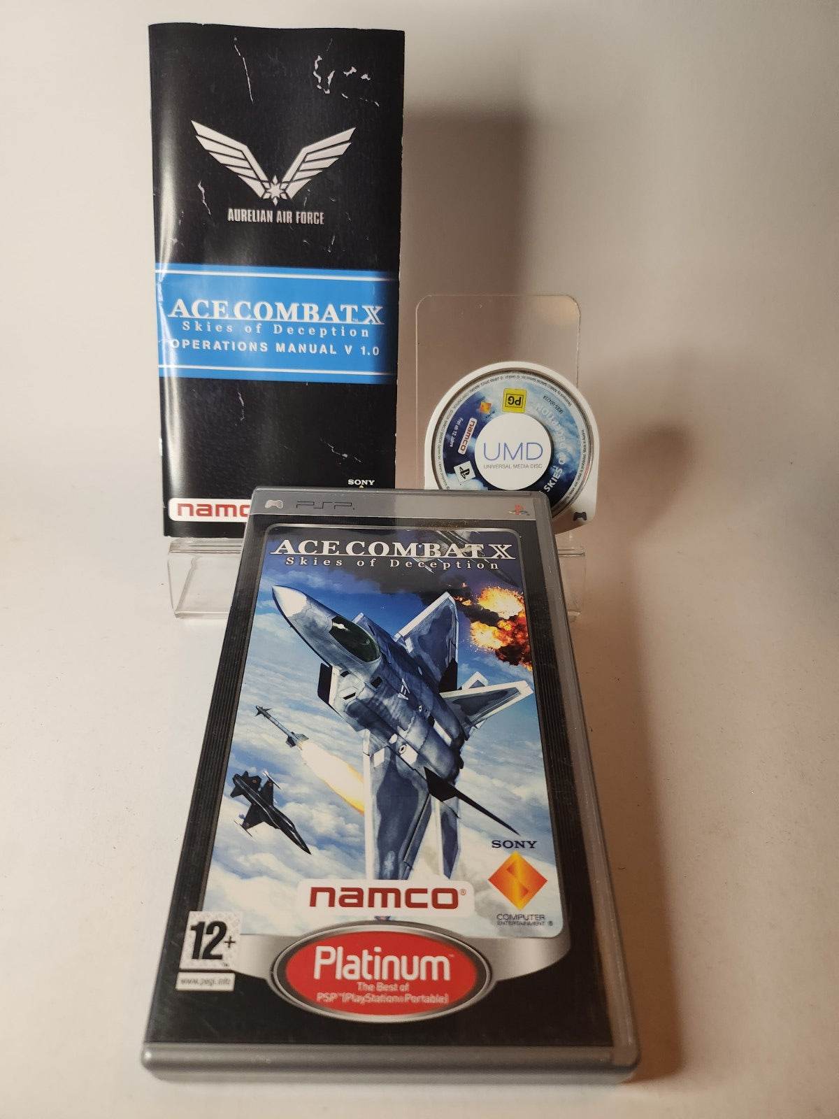 Ace Combat X Skies of Deception Platinum Psp - Feniks Gameshop