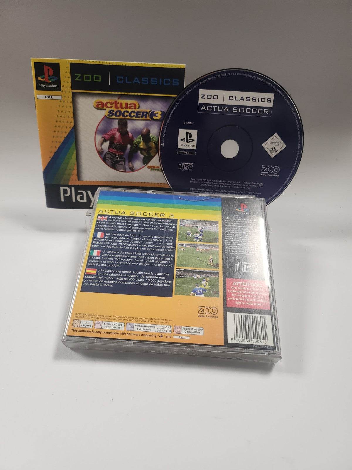 Actua Soccer 3 Playstation 1 - Feniks Gameshop
