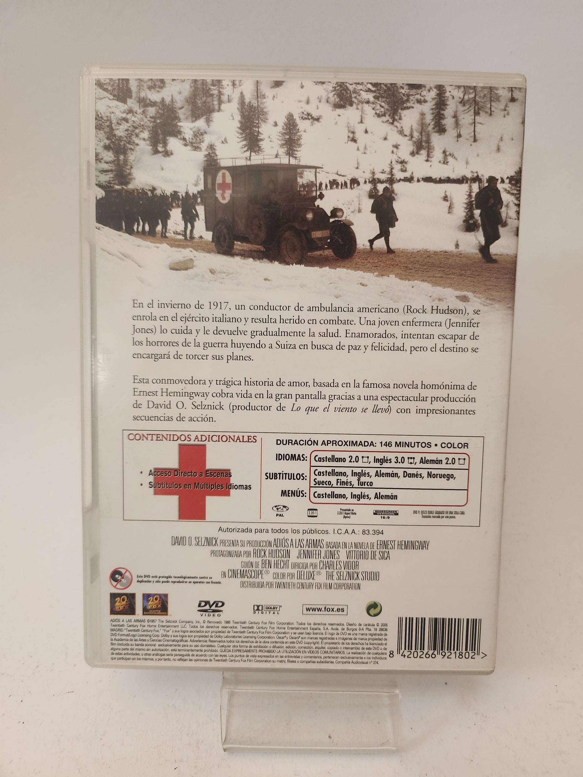 Adios a las Armas DVD - Dvd Volwassenen
