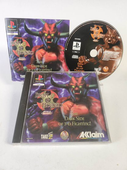 Advenced Dungeons & Dragons Iron & Blood Warriors of Ravenloft Playstation 1 - Feniks Gameshop