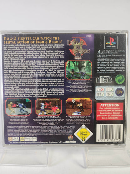 Advenced Dungeons & Dragons Iron & Blood Warriors of Ravenloft Playstation 1 - Feniks Gameshop