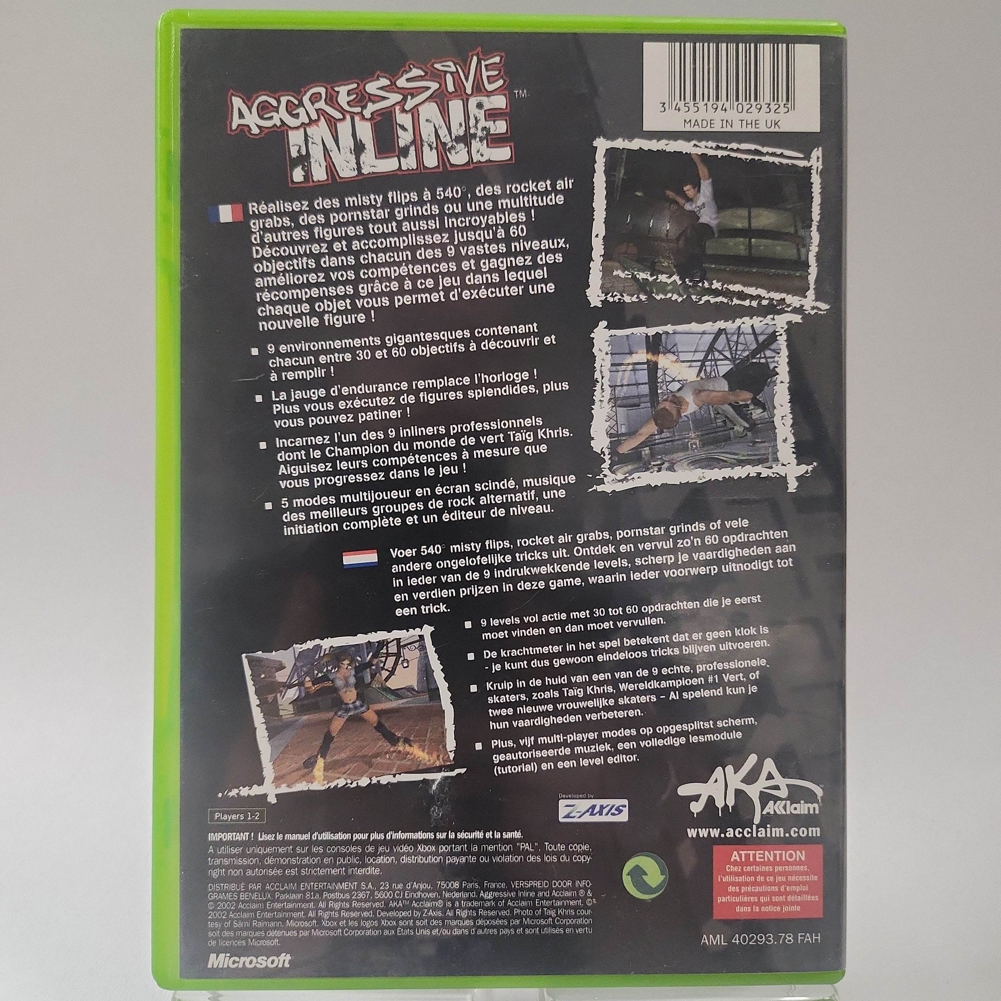 Aggressive Inline Xbox Original - Feniks Gameshop