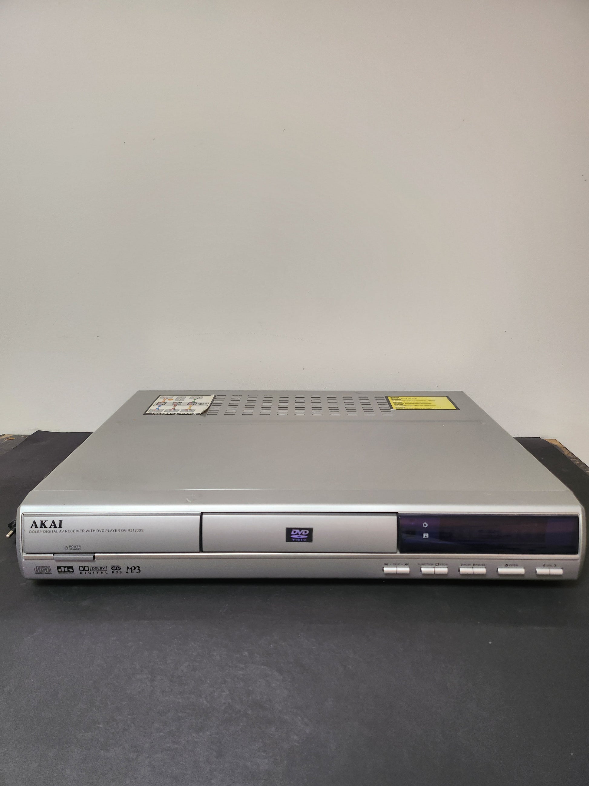 AKAI DV-R2120SS Dolby Digital Receiver DVD-Speler - DVD-Speler