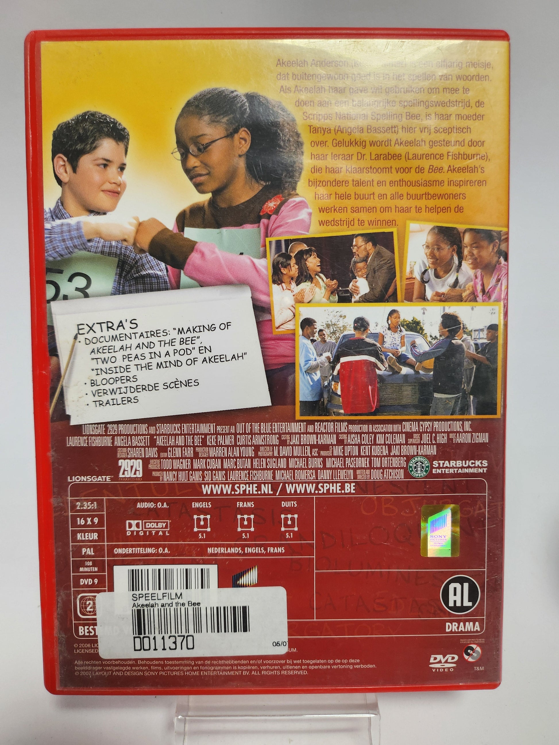 Akeelah and the Bee Dvd Kids - Dvd kids