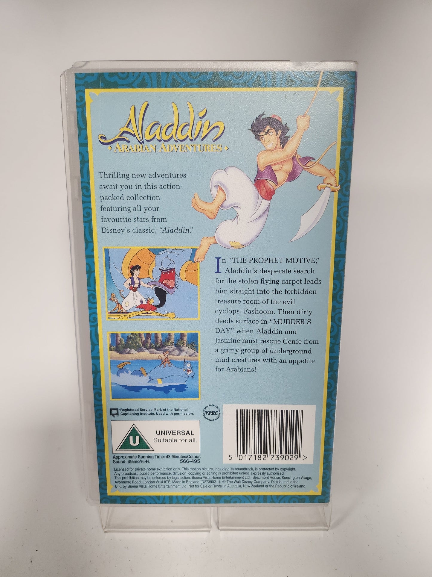 Aladdin: Arabian Adventures: Genie in a Jar VHS Kids - VHS Kids