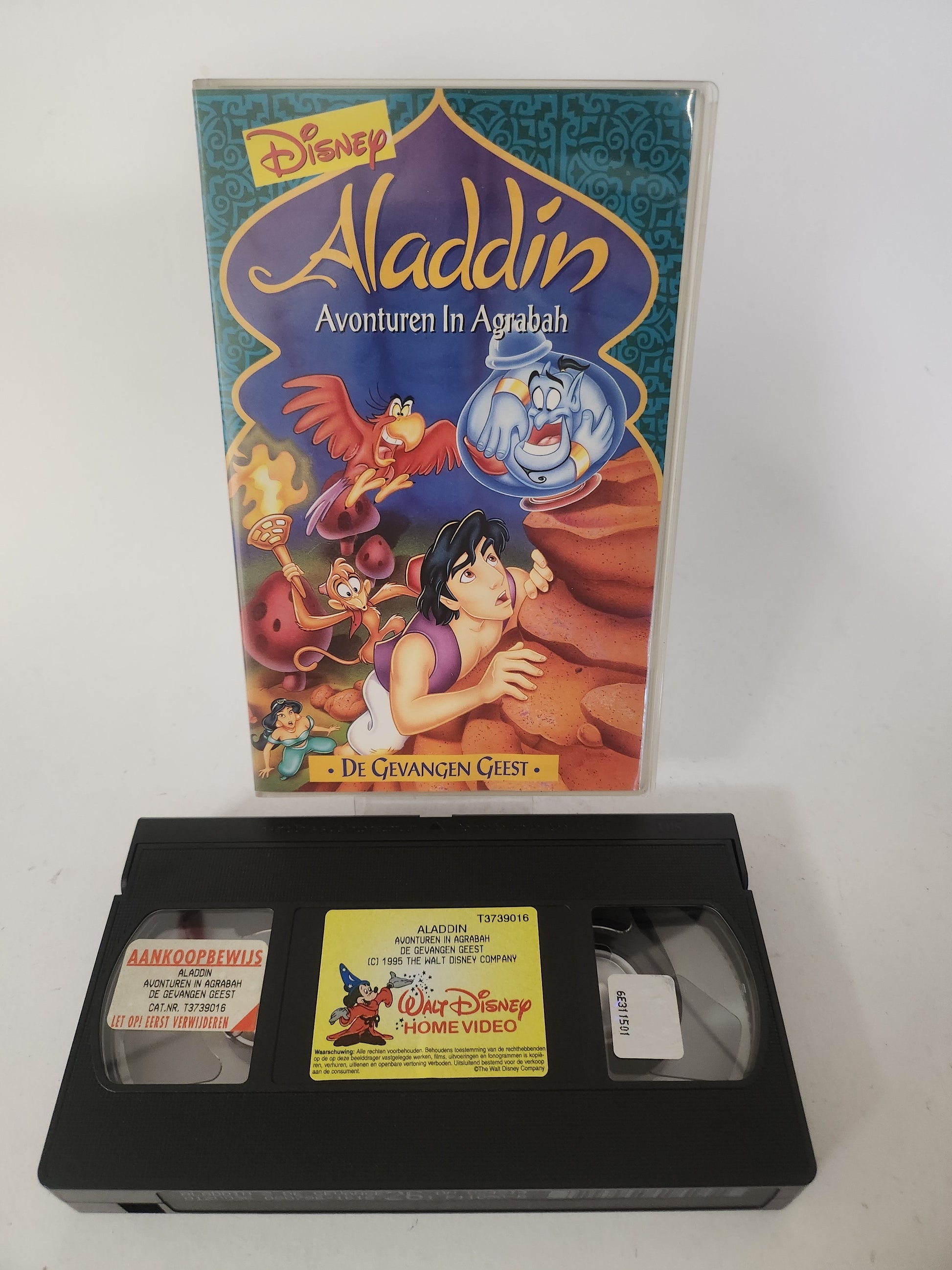 Aladdin: Avonturen in Agrabah de Gevangen Geest VHS Kids - VHS Kids