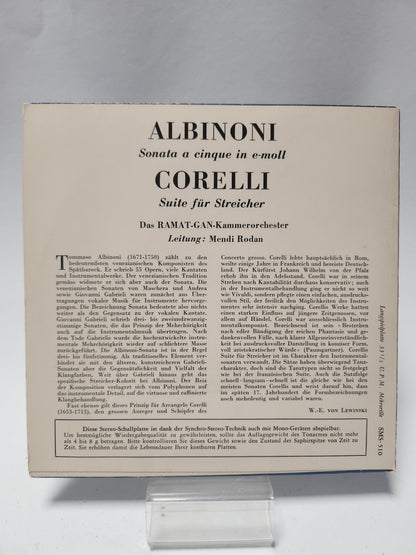 Albinoni & Corelli Single Vinyl - Single Vinyl