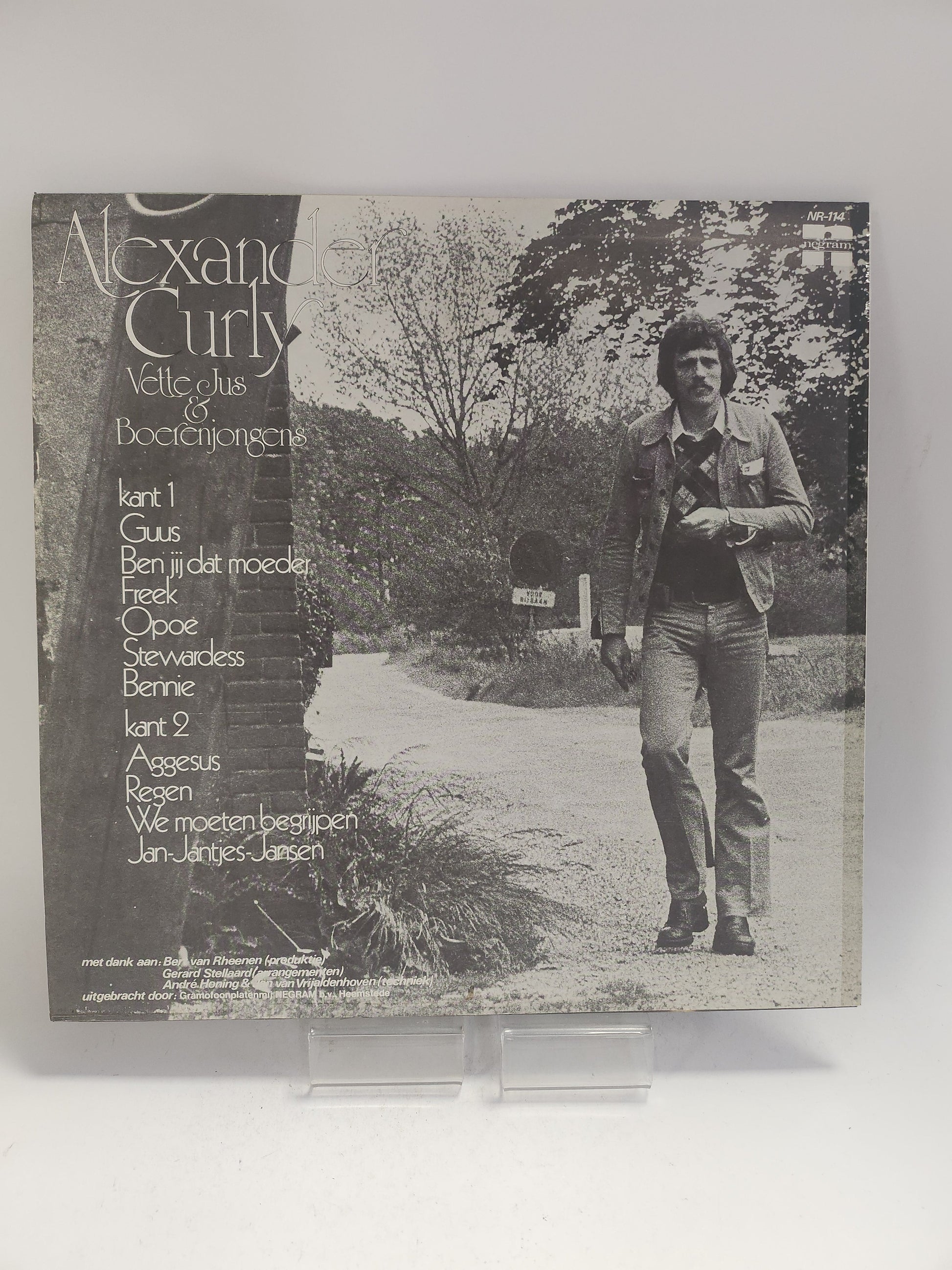 Alexander Curly: Vette Jus & Boerenjongens LP Vinyl - Lp Vinyl