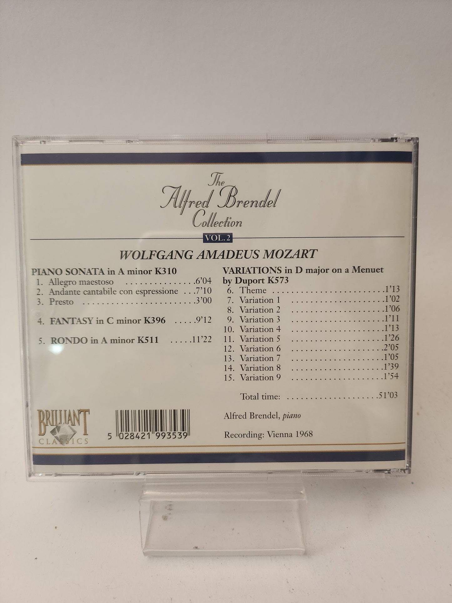 Alfred Brendel Collection Volume 2 CD - Cd