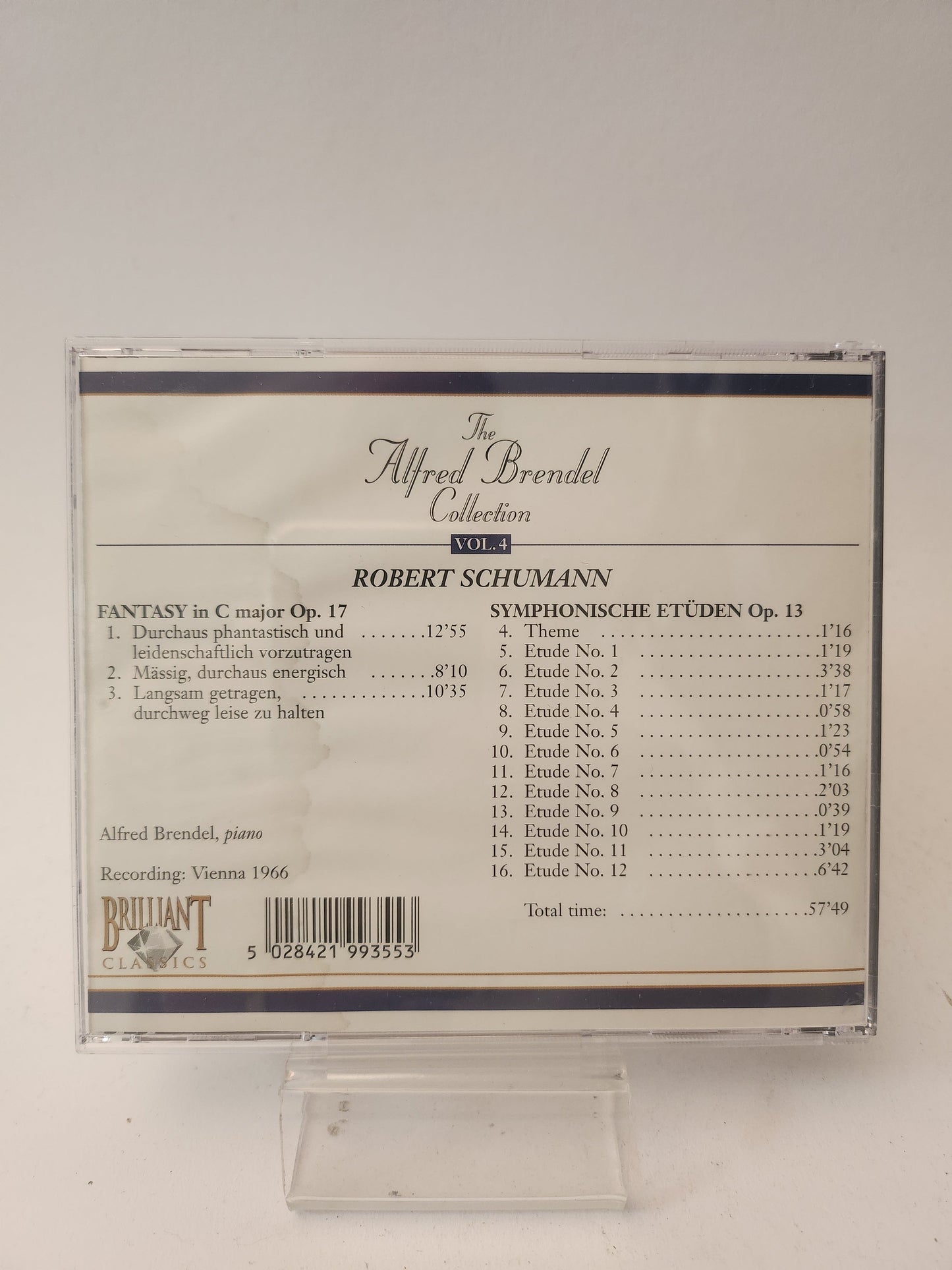 Alfred Brendel Collection Volume 4 CD - Cd
