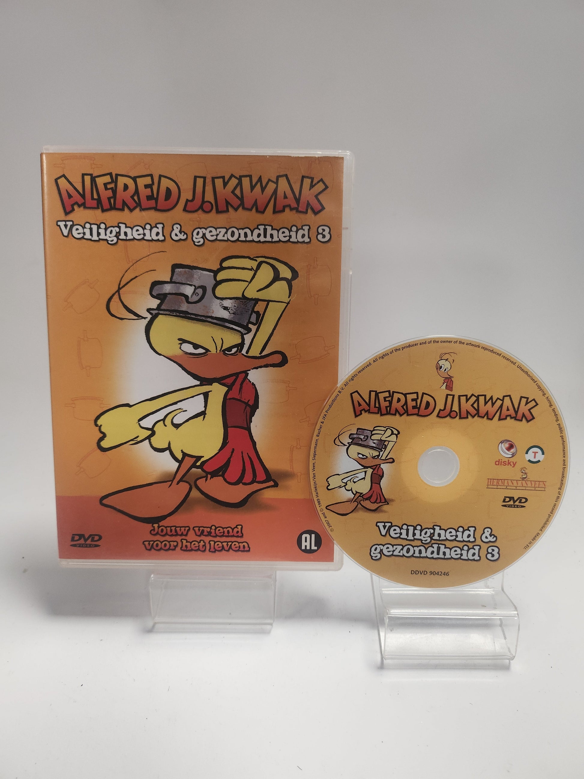 Alfred J Kwak: Veiligheid & Gezondheid 3 Dvd Kids - Dvd kids