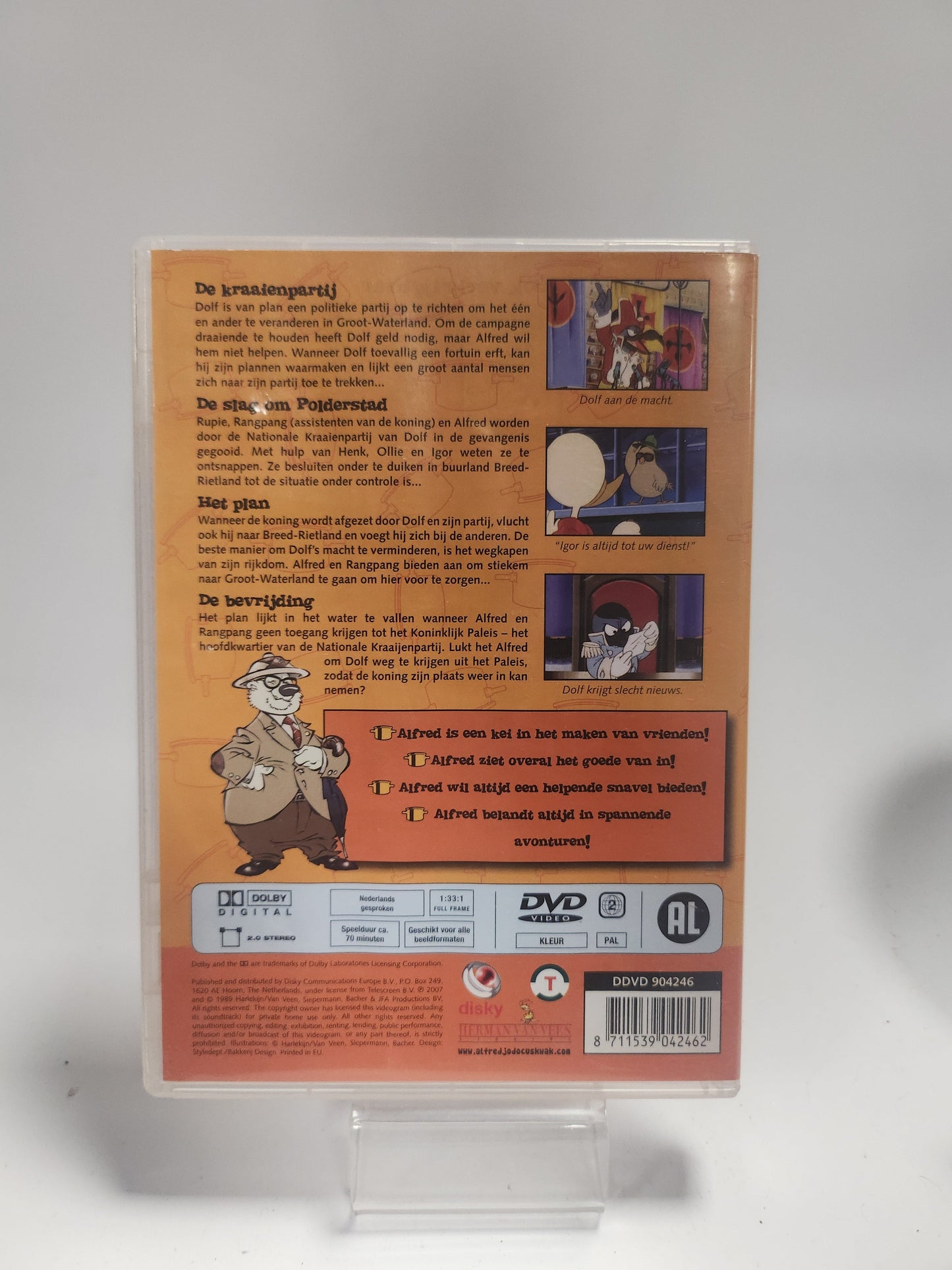 Alfred J Kwak: Veiligheid & Gezondheid 3 Dvd Kids - Dvd kids