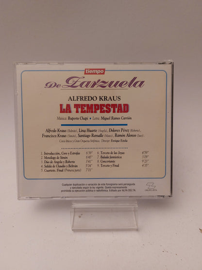 Alfredo Kraus: La Tempestad CD - Cd