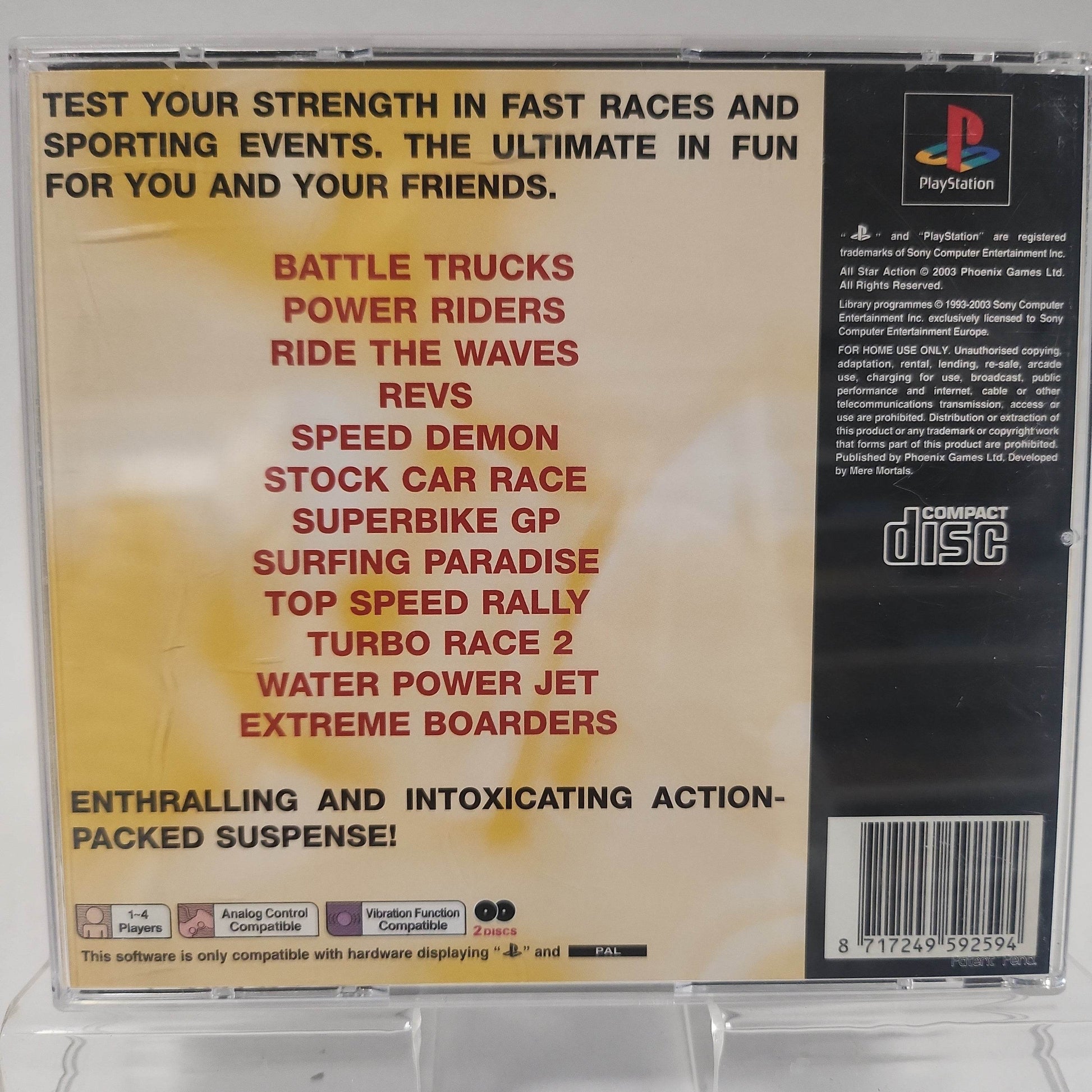 All Star Action Playstation 1 - Feniks Gameshop