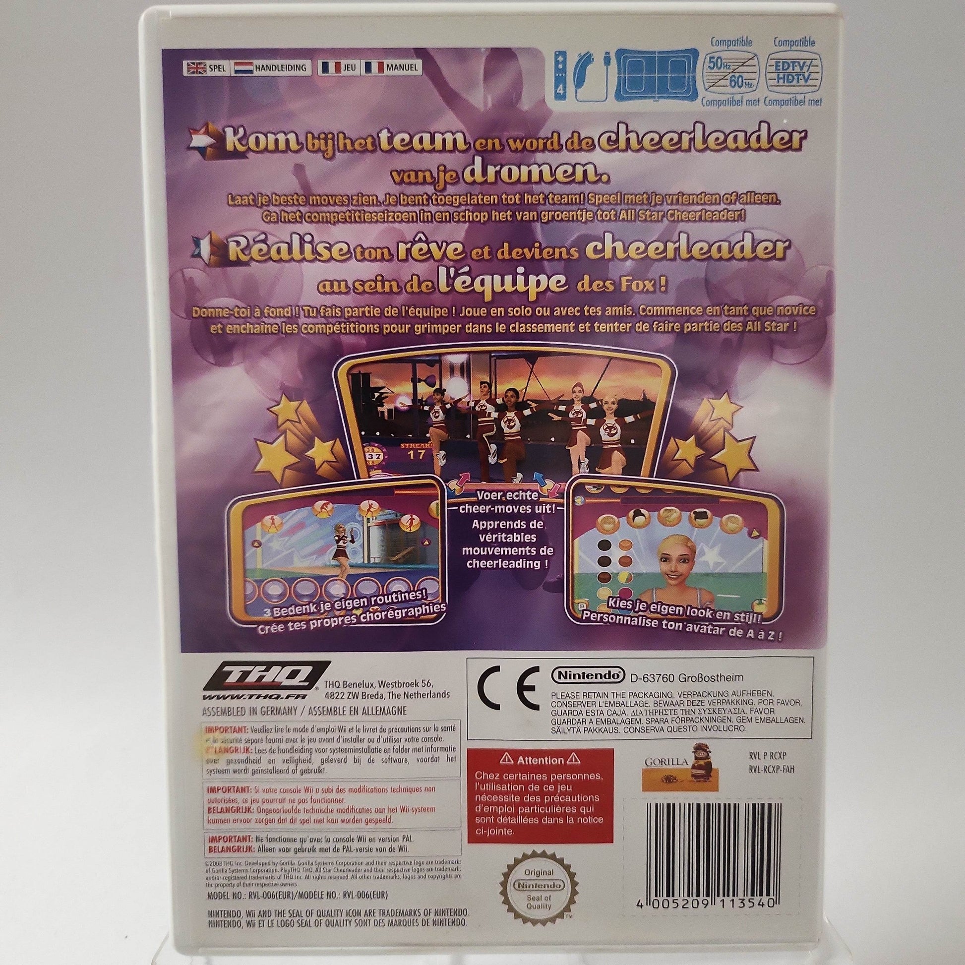 All Star Cheerleader Nintendo Wii - Feniks Gameshop