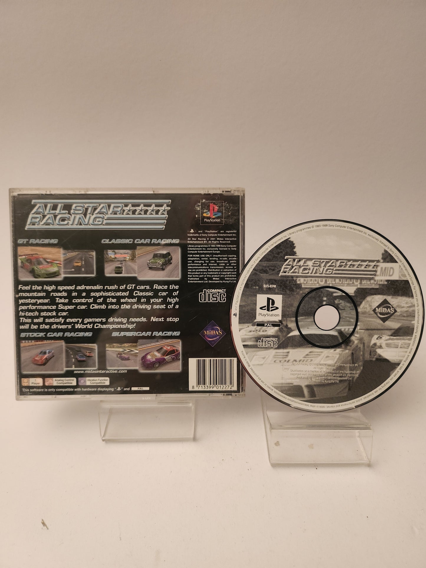 All Star Racing (No Frontcover) Playstation 1 - Playstation 1 Games