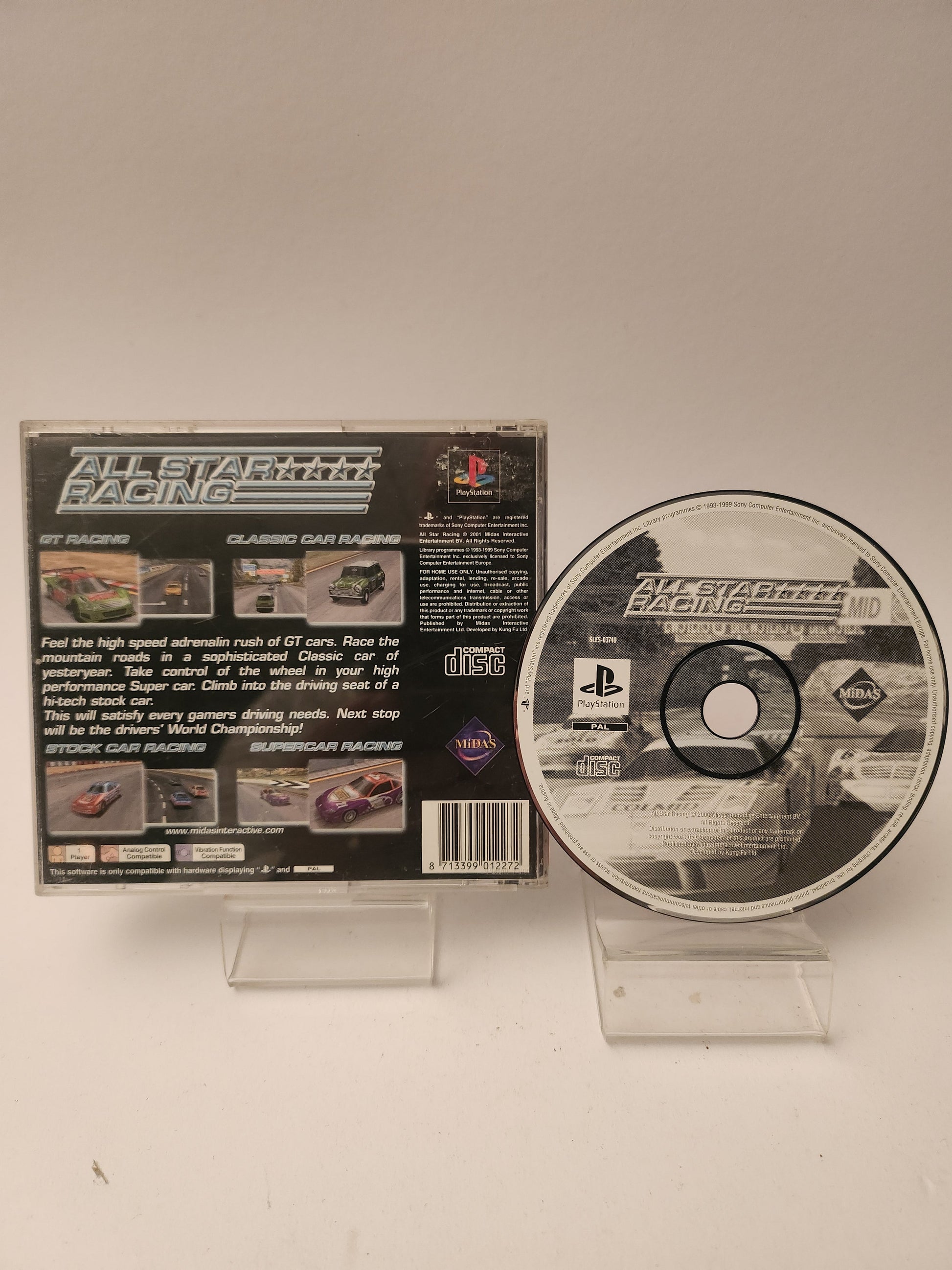 All Star Racing (No Frontcover) Playstation 1 - Playstation 1 Games