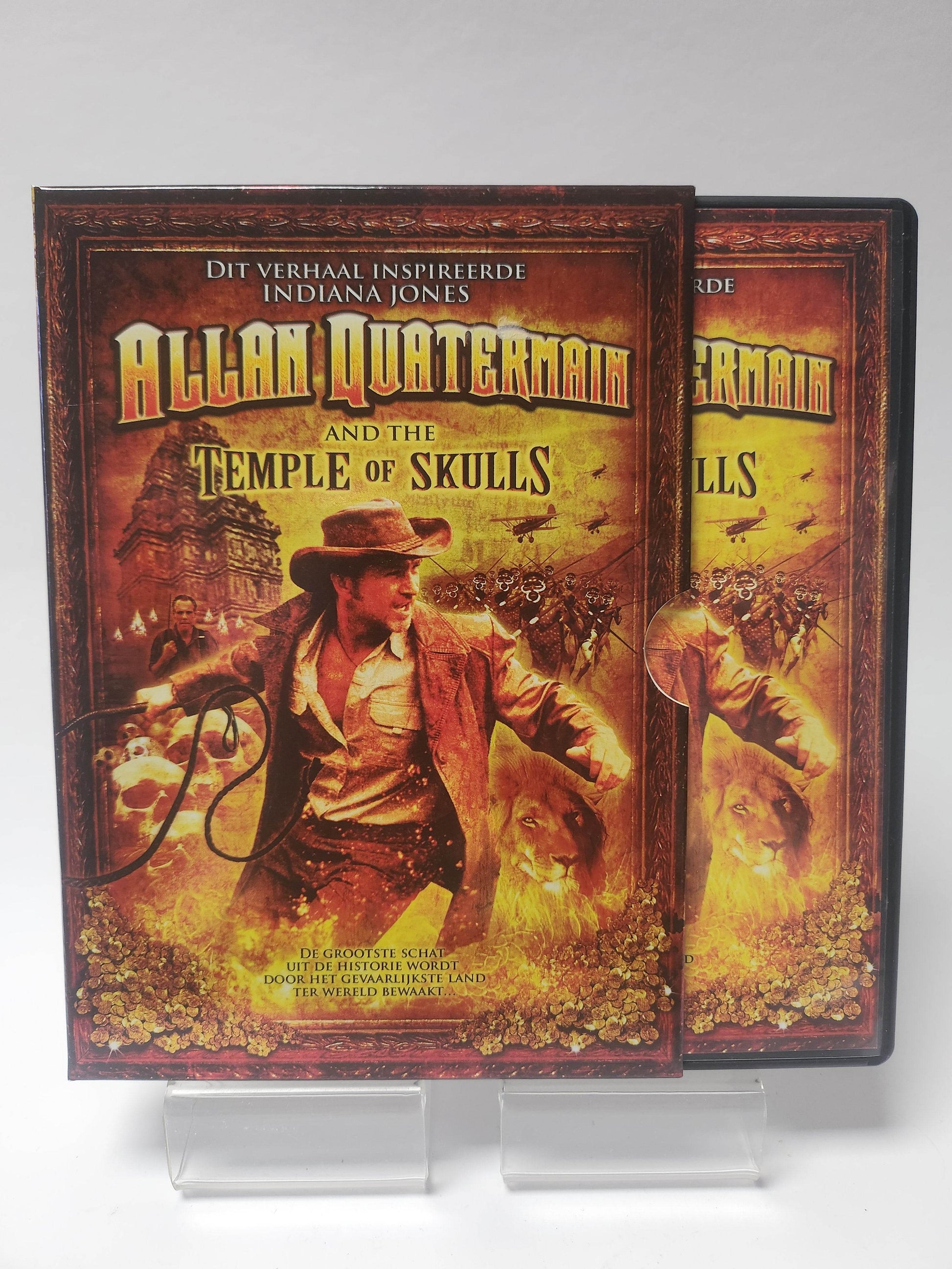 Allah Quatermain and the Temple of Skulls + Slipcover DVD - Feniks Gameshop
